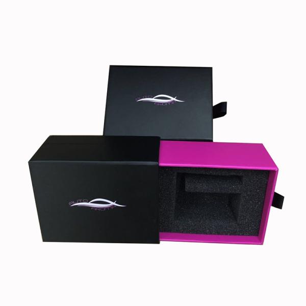 Rectangle Craft Gift Boxes Matte Laminated Cosmetics Perfume Packaging Box