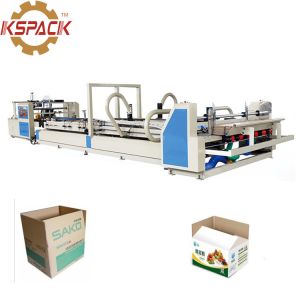 12kw Corrugated Carton Automatic Folder Gluer Machine