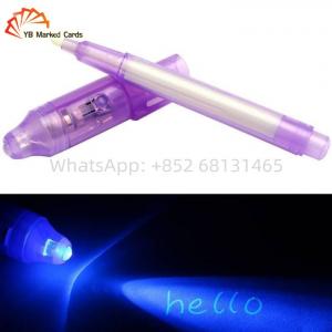 Buy cheap Magic Laser UV Light Invisible Ink Pen 10ml UV Marker Pen White product