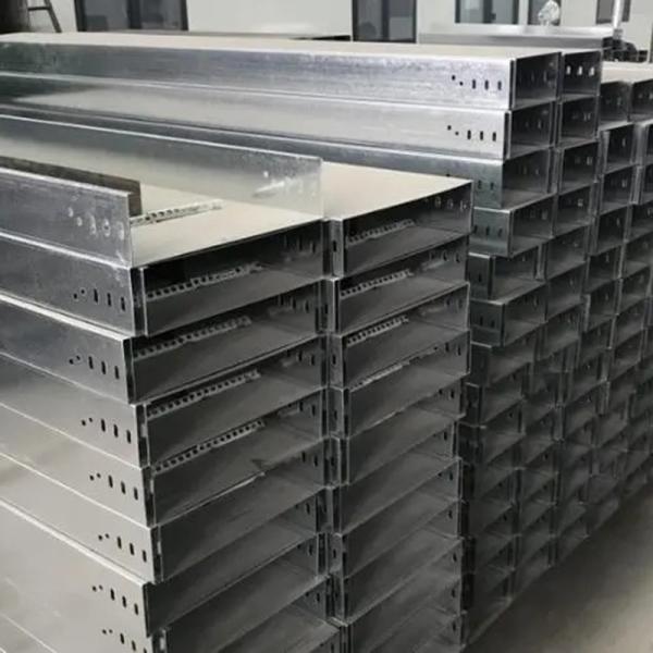 HDG Hot Dip Galvanized Cable Tray Channel Type Length Customized