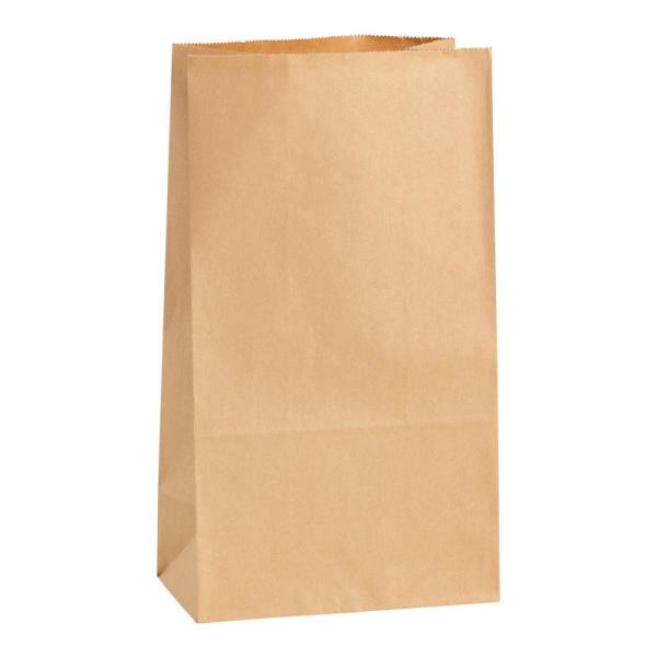 Custom Size Package Paper Bag Kraft Paper Shopping Bag without Handle