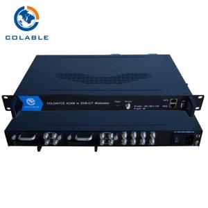 China IRD 8 DVB - S DVB - S2 To DVB - T Transmodulator Supporting CAM / CI Card COL5441CE on sale