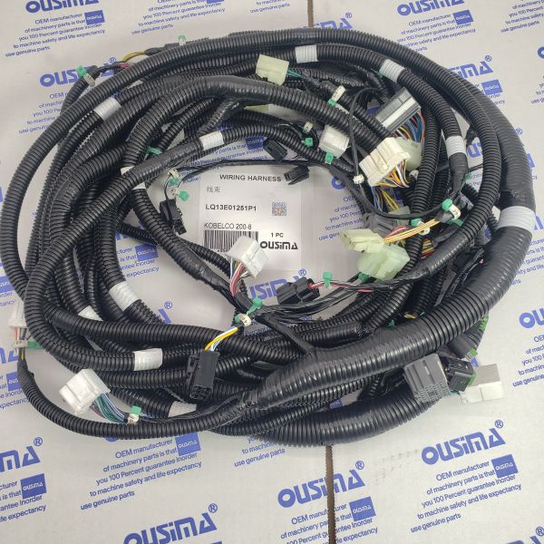 Excavator Wiring Harness LQ13E01251P1 For KOBELCO 200-8
