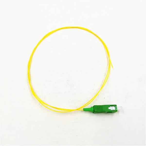 0.9mm 2.0mm 3.0mm FC pc apc pigtail 6 core single mode fiber optic pigtail