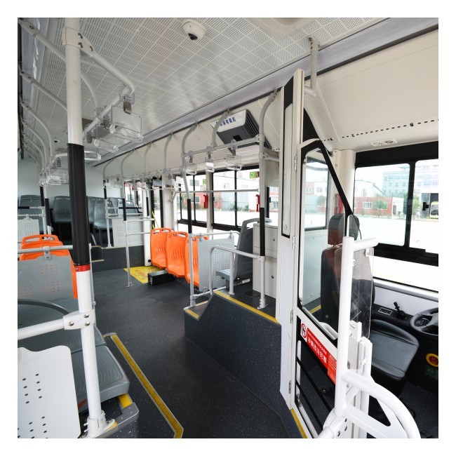 10.5m 240kw Inner Electric City Bus With Wheelchair Ramp