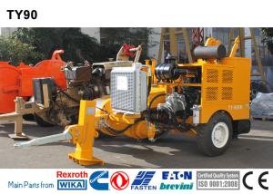 Buy cheap Overhead Line Stringing Equipment Diesel 118kw(158hp) Hydraulic Cable Puller product