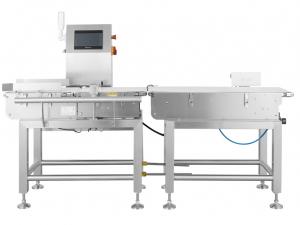 China Chili Sauce Dynamic Checkweigher Machine With Roller Conveyor on sale