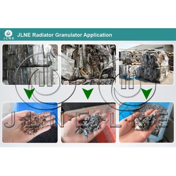 Line Type Scrap Copper Radiator Separator For Metal Recycling