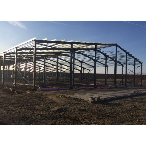 Prefabricated Steel Frame Building for Warehouse and Factory