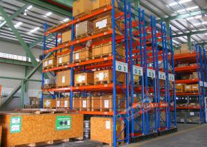 Buy cheap Warehouse Powered Mobile Racking , 10 Meters Height Movable Racks Storage For Freezers product