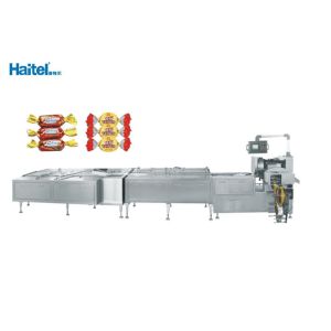 Chocolate Double Twist Packing Machine , Small Candy Wrapping Machine
