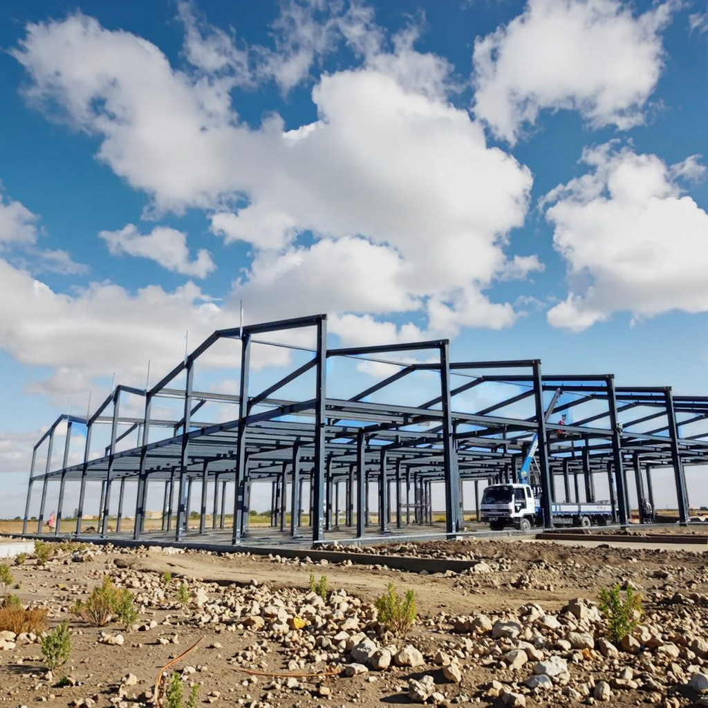 Buy cheap Industrial Prefab Metal Warehouse Building High Weather Resistance Durable product