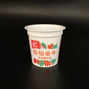Buy cheap 125ml ice cream container with foil lid plastic yogurt cup product