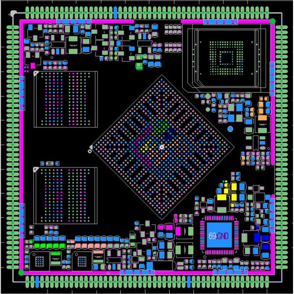 YT-12 RK3399 Core Board PCBA Six Core High Performance CPU