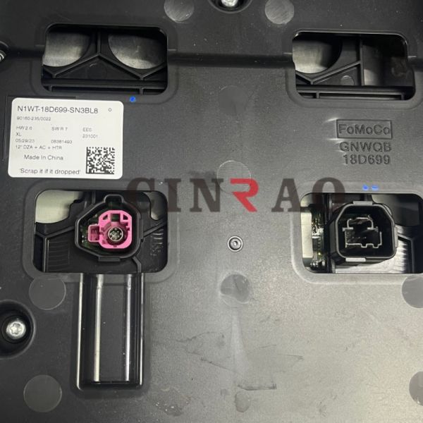 Automotive 12 Inch LCD Screen Monitor N1WT-18D699-SN3BL8 Car Navigation Display Assembly For Raptor Ford Series