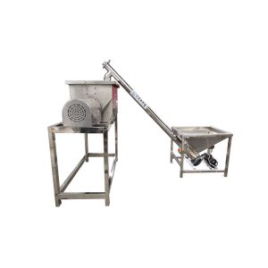 Horizontal Cylinder 3kw 450L/Time Food Mixer Agitator