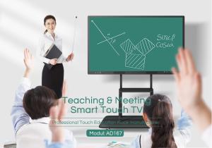 Buy cheap 3840X2160 UHD Infrared Touch Screen Whiteboard AG Glass 20 Points product