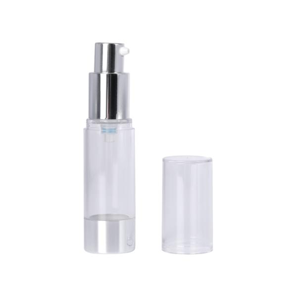 Sealing Type Pump Sprayer Airless Pump Bottle for Serum 15ml 30ml 50ml Cosmetic Vacuum Bottle