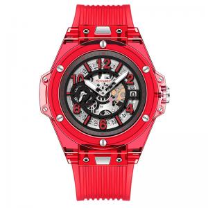 Buy cheap Transparent Silicone Lovers Quartz Crystal Watch Waterproof Fashion product