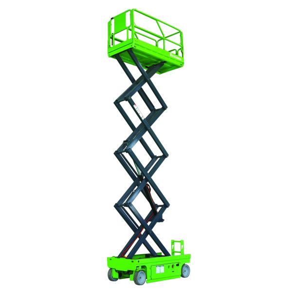 10m Self-propelled Scissor Lift with Extension Platform of Lift Capacity 320kg