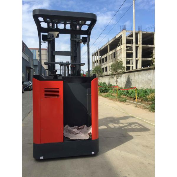 2 Ton 11m Lifting Height Electric Reach Forklift Machine Sit On Type
