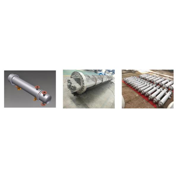 OEM Spiral Wound Heat Exchanger Stainless Steel Tubular Heat Exchanger Custom