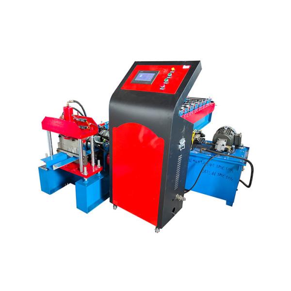 Ridge Tile Roll Roof Ridge Cap Forming Machine 0.3 - 0.8 mm