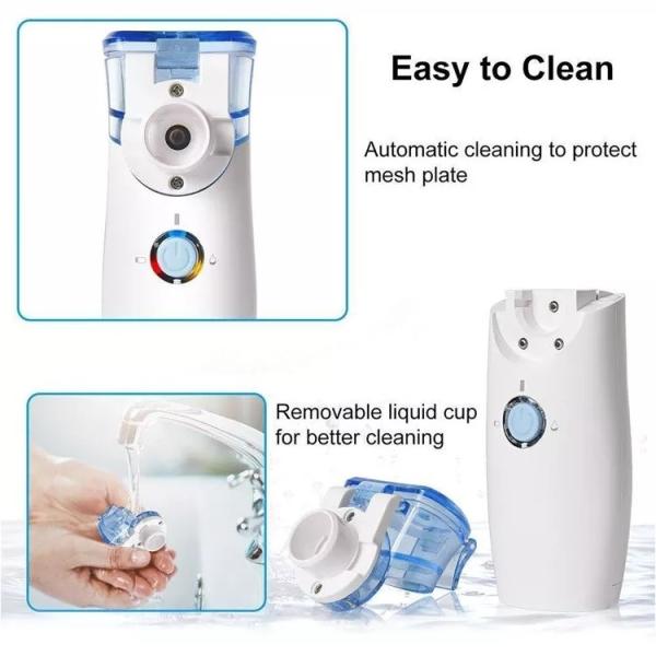 Portable Handheld Nebulizer Ultrasonic Portable Nebulizer Inhaler Mesh Nebulizer