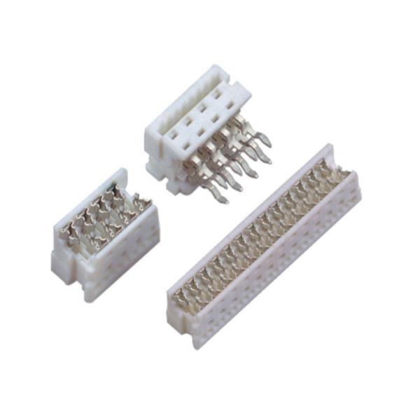 Tin Plated LCP Micro Match Connector , 1.27mm Picoflex Connector Male Header