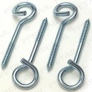 China Screw Eye Bolt Zinc Plated Fasteners With Ring Applied Rigging Hardware on sale