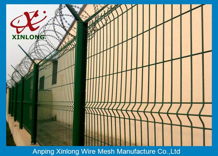 Buy cheap Courtyard Construction PVC Coated Wire Mesh Fencing 2000 * 2500mm product