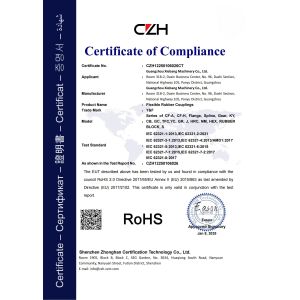 GUANGZHOU XIEBANG MACHINERY CO., LTD Certifications