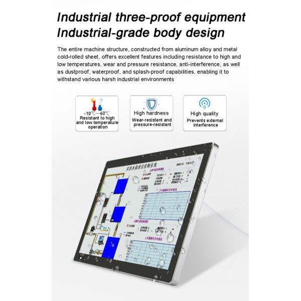ZXTLCD 15.6 Inch Exceptional Smart Touch Industrial Control Panel Embedded Programmable Tft Display Low Cost HMI Panel for PLC
