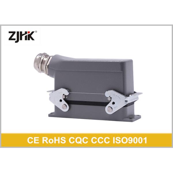 46pin Male Female Heavy Duty Rectangular Connector For Plastic Injection Machine Crimp Terminal