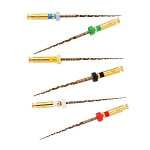 Brasseler Endo Sequence Compatible Endo Gold Rotary Endodontic Files Size 15