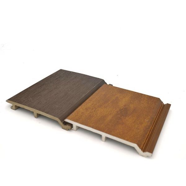 Outdoor PVC Wall Panel with Ecological Interlocking Design and Online Technical Support