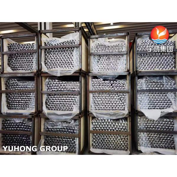 ASME SA209 TP304 Stainless Steel Embedded Fin Tube Fin Type G With Aluminum 1060 Fin