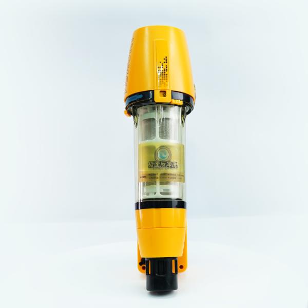 Spin Down Sediment Water Filter Reusable With Touch Screen Auto Flushing Module