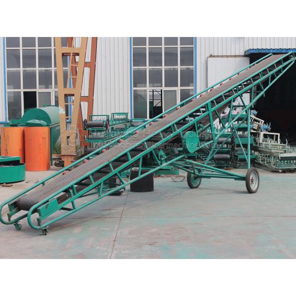 B800 10 T/H Mobile Flexible Portable Fertilizer Conveyor Mobile Belt Conveyor