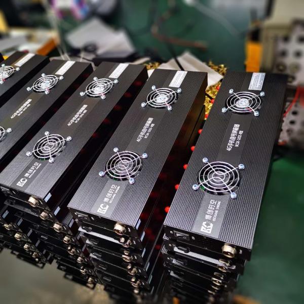 32W mobile phone signal jammer 2g.3g.4g.5g.gps.wifi wireless network signal interference shield External antenna 8-band  