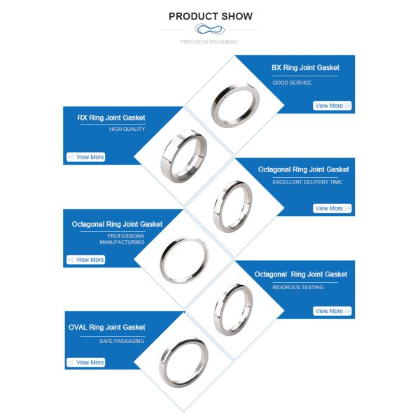 Asme B16.20 Bx169 Ring Christmas Tree Casing Head Rtj Gasket Wellhead Ring Joint Gasket Api Ring Joint Gasket