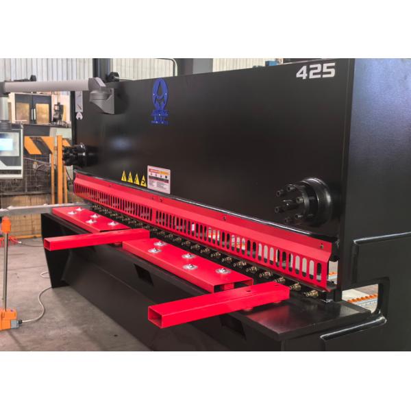 Dutch DELEM Hydraulic Guillotine Shearing Machine Plate Processing With Backguage Pneumatic Support