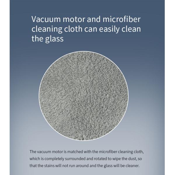 24V 80W Smart Window Cleaning Robot with 120-150 Min Runtime