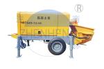 Electric Concrete Pumping Machine , 5 - 20mpa Movable Concrete Piston Pump