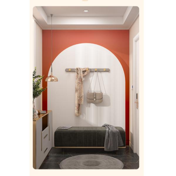 Heavy-Duty Clothes Hook Decorative Wall Mounted Clothes Hanger Decorative Hook Rack