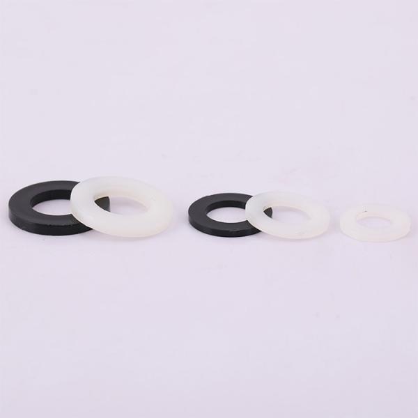 M2 - M20 Plastic Polyamide Flat Lock Washers Nylon PA66 Plastic Washer