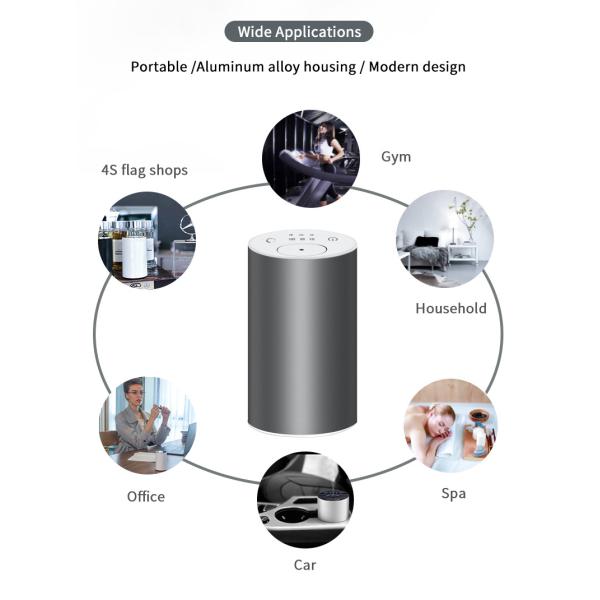 20ml Pure Essential Oil Waterless Nebulizing Diffuser