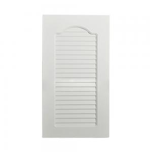 Buy cheap Solid Color Louvered Sliding Closet Doors Cnc Carved Thickness 15mm - 25mm product