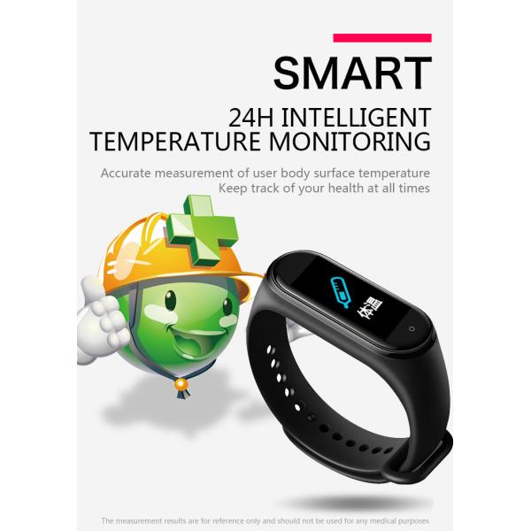 M14 Smartwatch 80mAH Blood Pressure BT4.0 SMS Notification Music Control Wristband Android Bracelet
