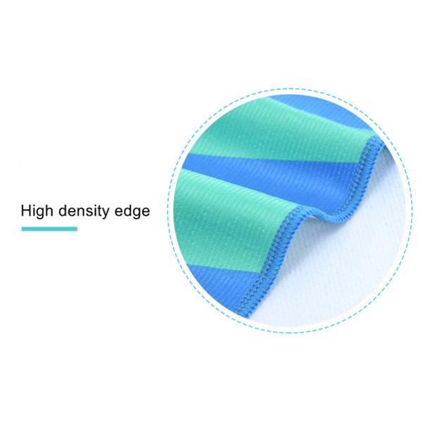 Microfiber Terry Fabric Custom Printed Beach Towels Soft Touch Antibacterial